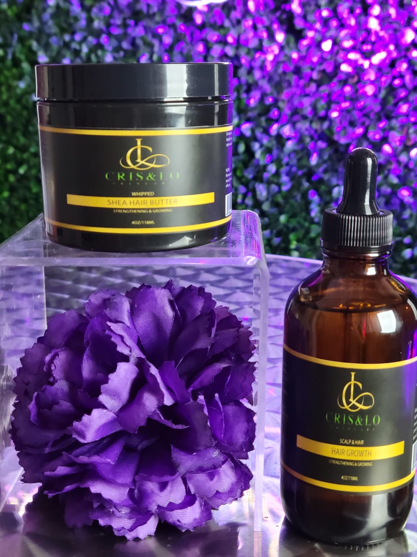 SHEA HAIR BUTTER & HAIR GROWTH OIL BUNDLE