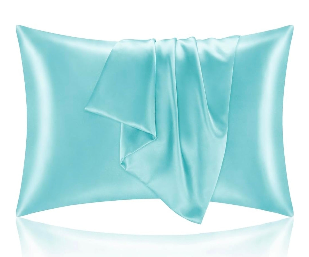 Luxury Satin Pillowcases 2 Pack – Super Soft, Frizz-Free Hair & Smooth Skin