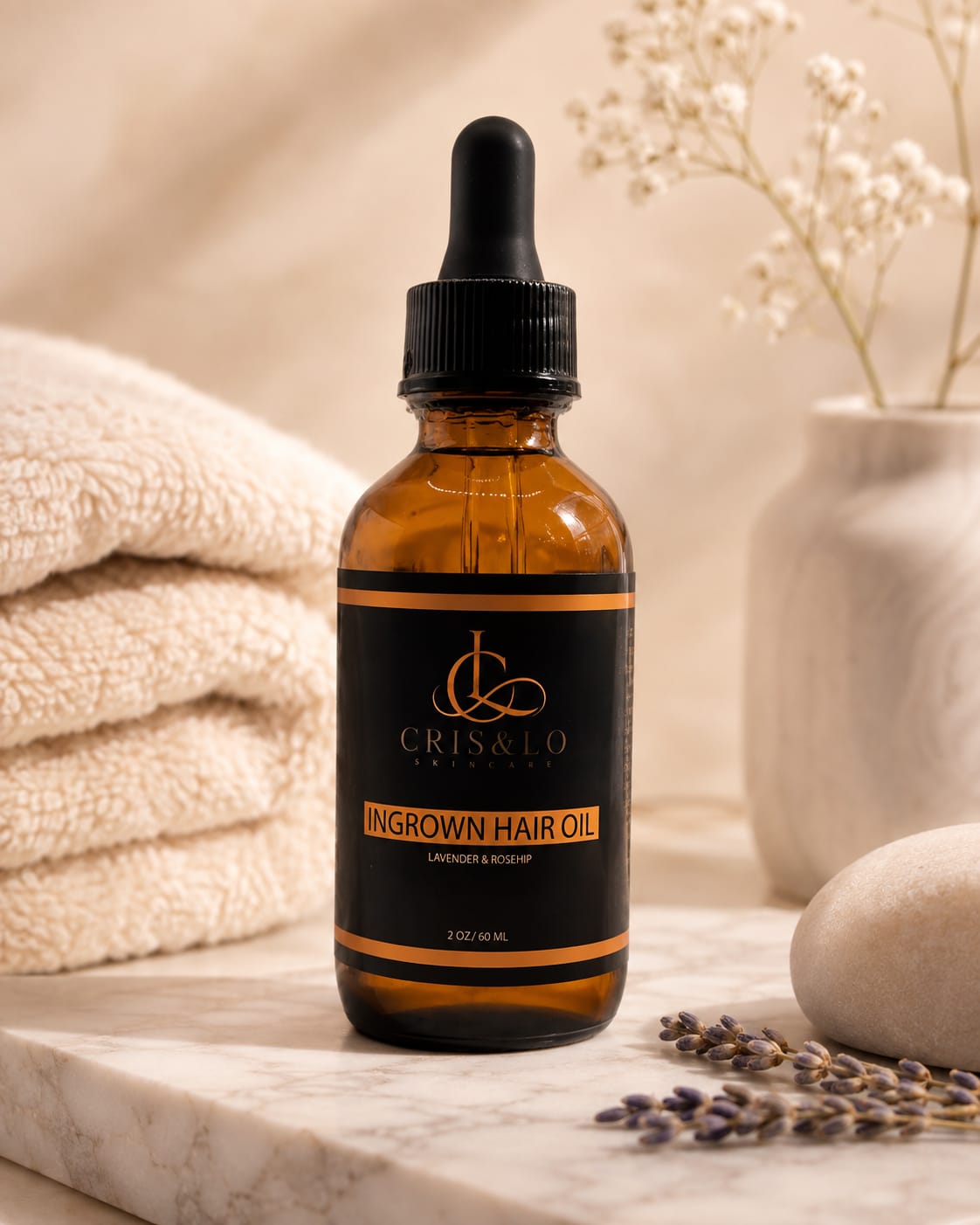 LAVENDER & ROSEHIP INGROWN HAIR OIL